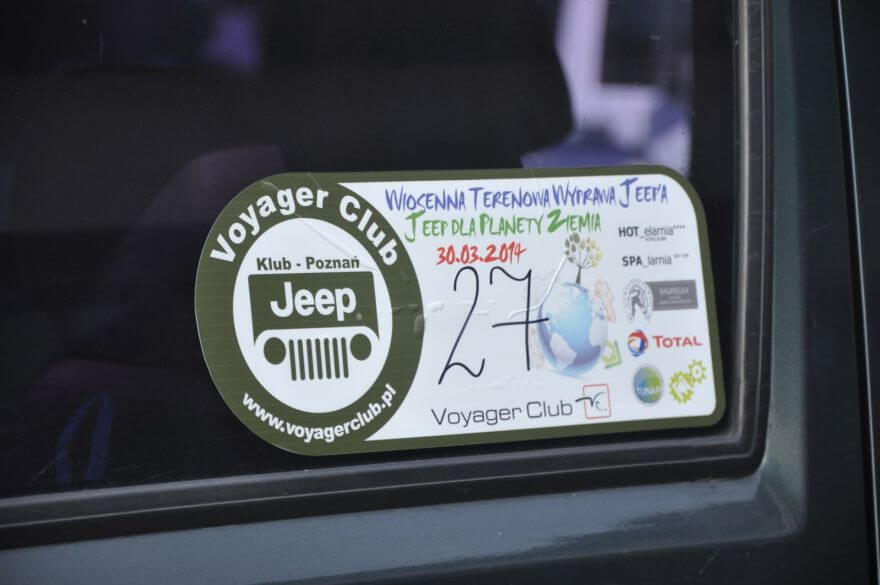 Rajd Jeepa – wiosna 2014 z Jeep Klub Poznań