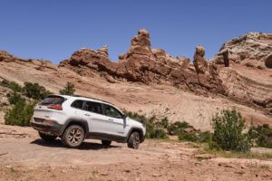 , Jeep Cherokee w Moab