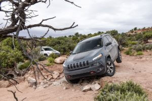 , Jeep Cherokee w Moab