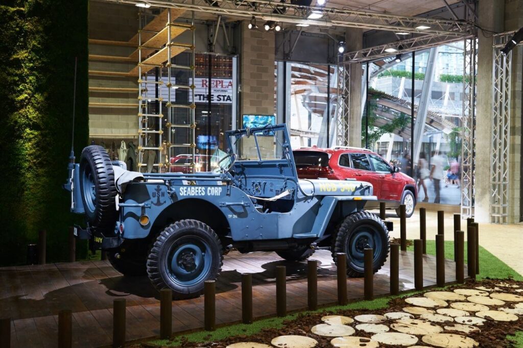 , Jeep w Mediolanie