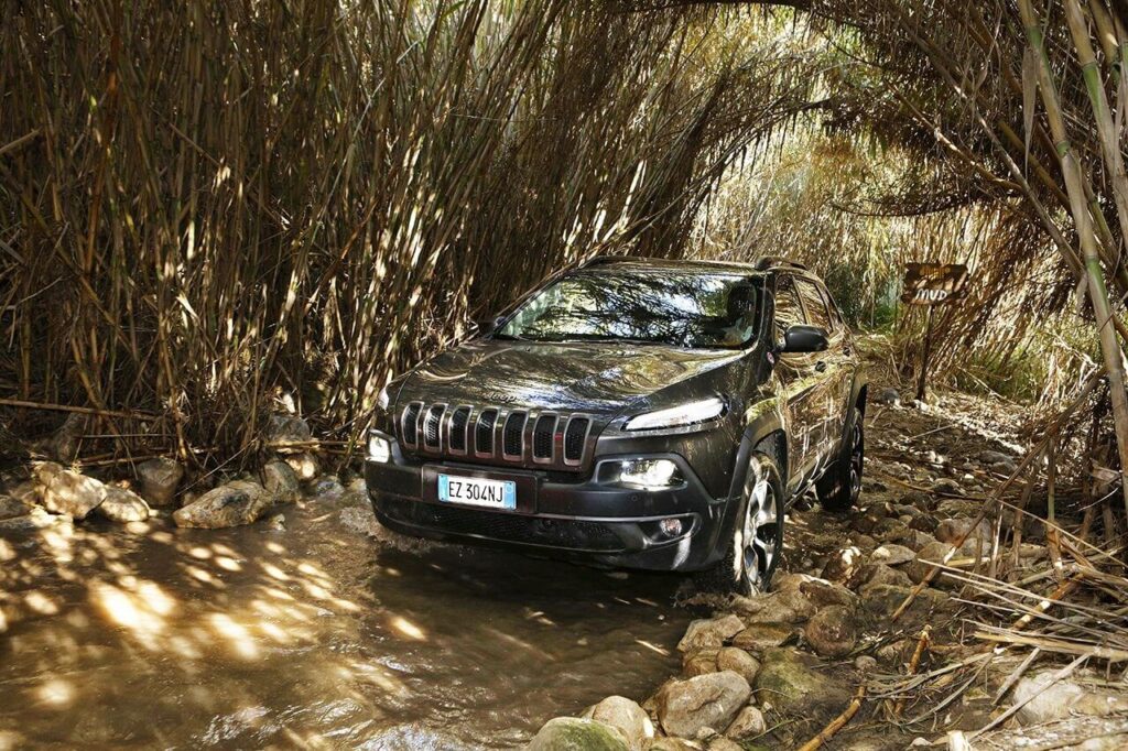 , Jeep na zboczach Etny