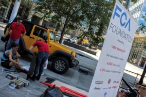 Jeep Wrangler zbudowany z puszek