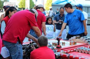 Jeep Wrangler zbudowany z puszek