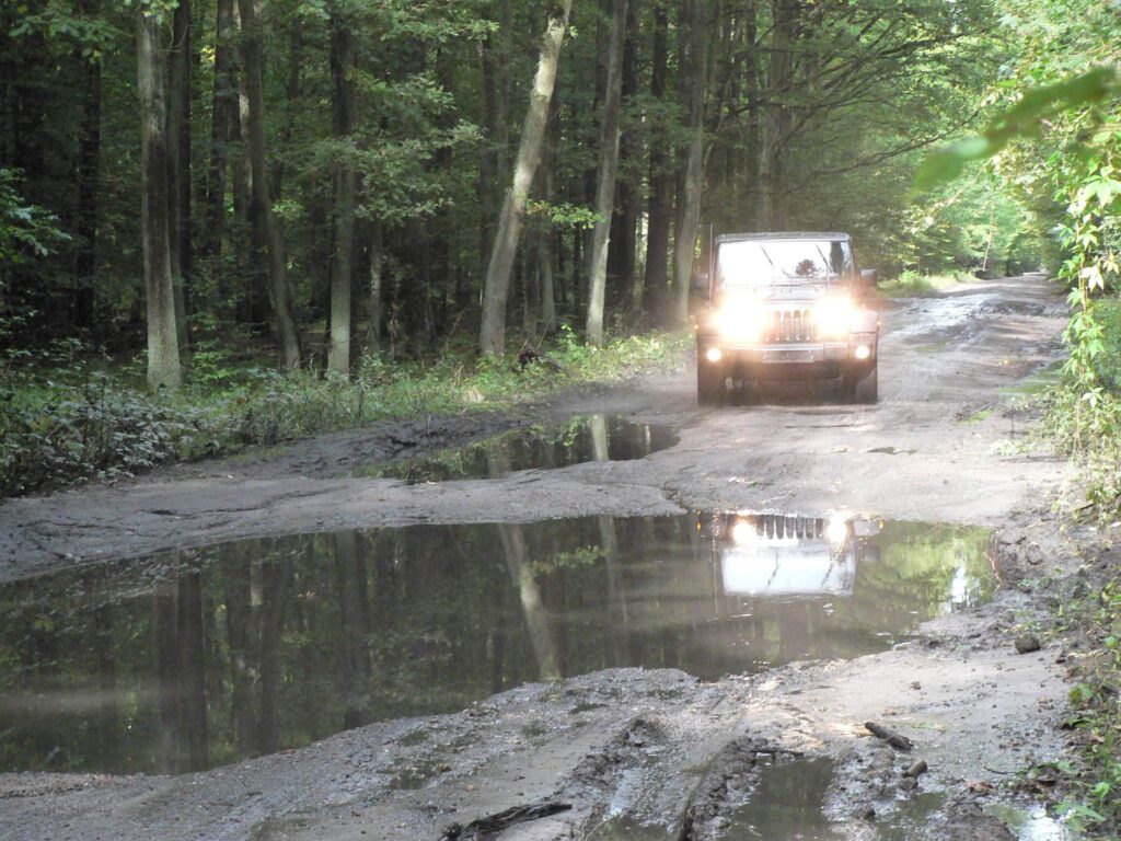 Jesienna Terenowa Wyprawa Jeepa