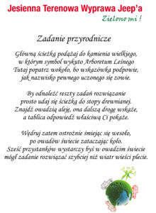 Jesienna Terenowa Wyprawa Jeep'a - edycja 2014