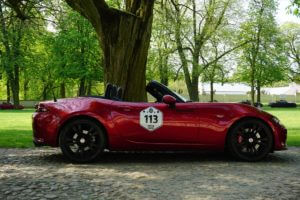 Rajd z Przymrużeniem oka 2018 mazda MX-5