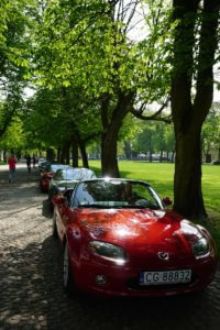 Rajd z Przymrużeniem oka 2018 mazda MX-5