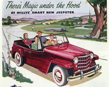 Pierwsze reklamy Jeep