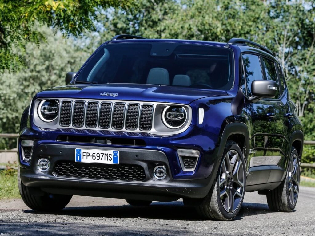 Jeep Renegade 2019 facelifting przód