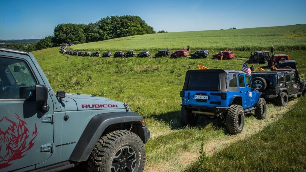 Jeepa Wranglera Unlimited na Camp Jeep PL 2018