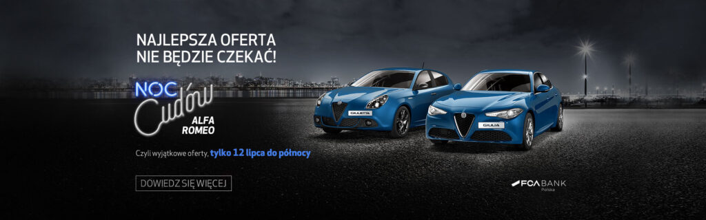, Noc Cudów w&nbsp;salonach Jeep i&nbsp;Alfa Romeo