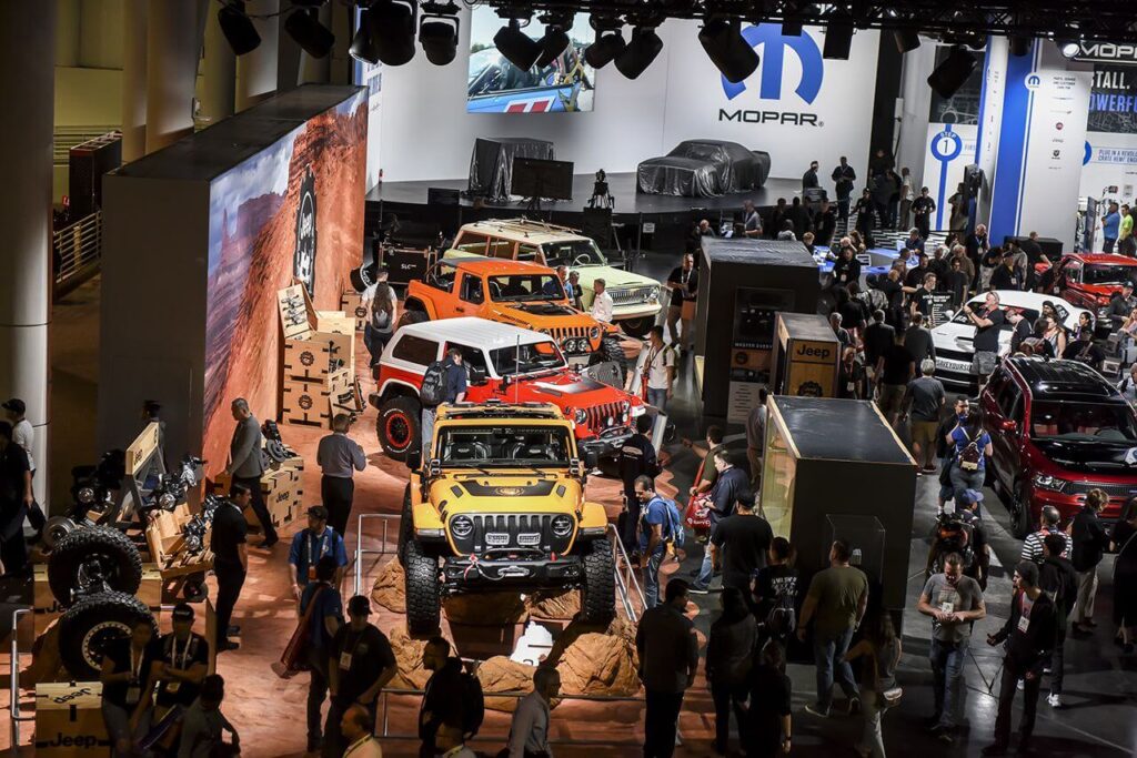 Jeep na Targach SEMA