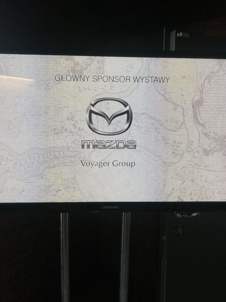 voyager group, Mazda Voyager Group partnerem wystawy Mapy Warte Poznania