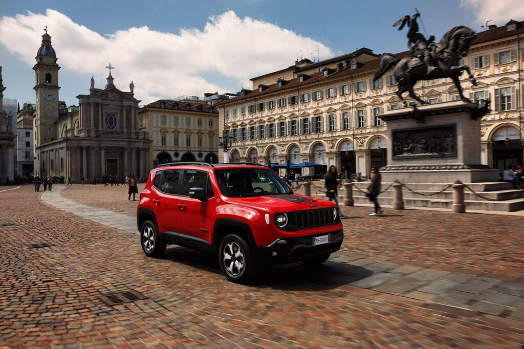 Hybrydowy Jeep Renegade plug-in
