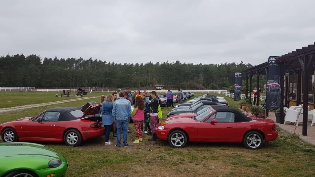 mazda mx5, Zlot Mazdy MX5 – Rajd z Przymrużeniem Oka Hermanów 2019