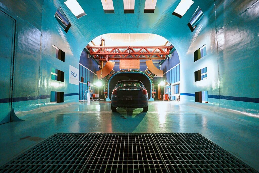 Testy FCA - aerodynamika