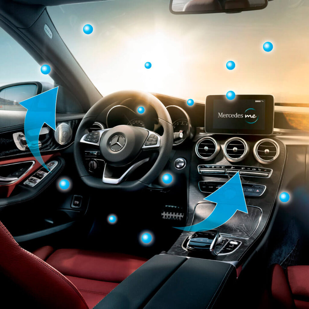 Dezynfekcja klimatyzacji - czyste powietrze w samochodzie 