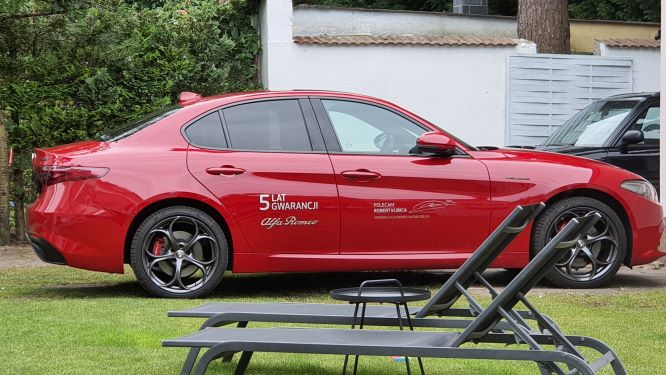Alfa Romeo Giulia Veloce dla fanów