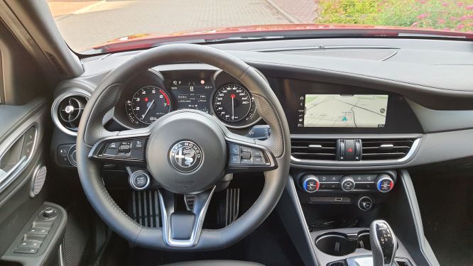 Test Alfy Romeo Giulia Veloce