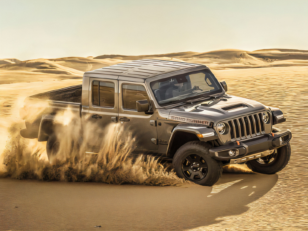 Jeep Gladiator Sand Runner